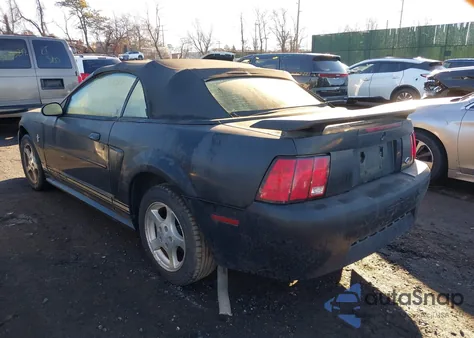 2003 Ford Mustang из США, поврежденный, VIN 1FAFP44443F329057